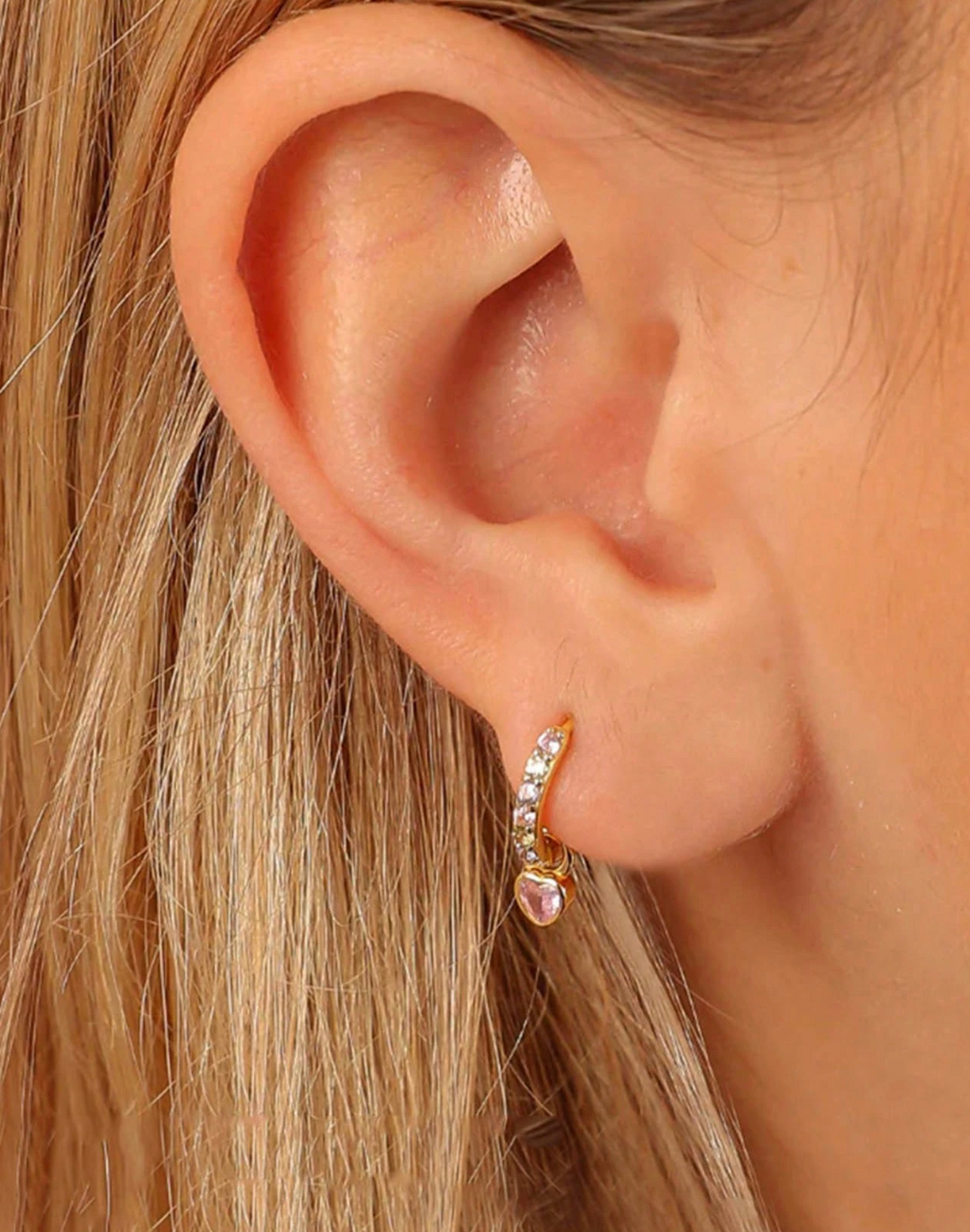 925 Silver Cubic Zirconia Dangle Earrings