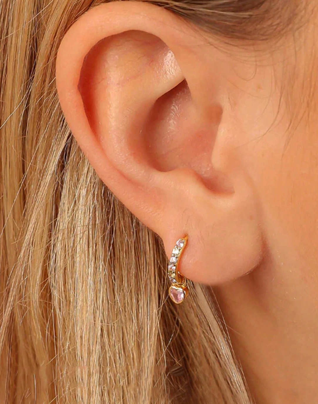 925 Silver Cubic Zirconia Dangle Earrings