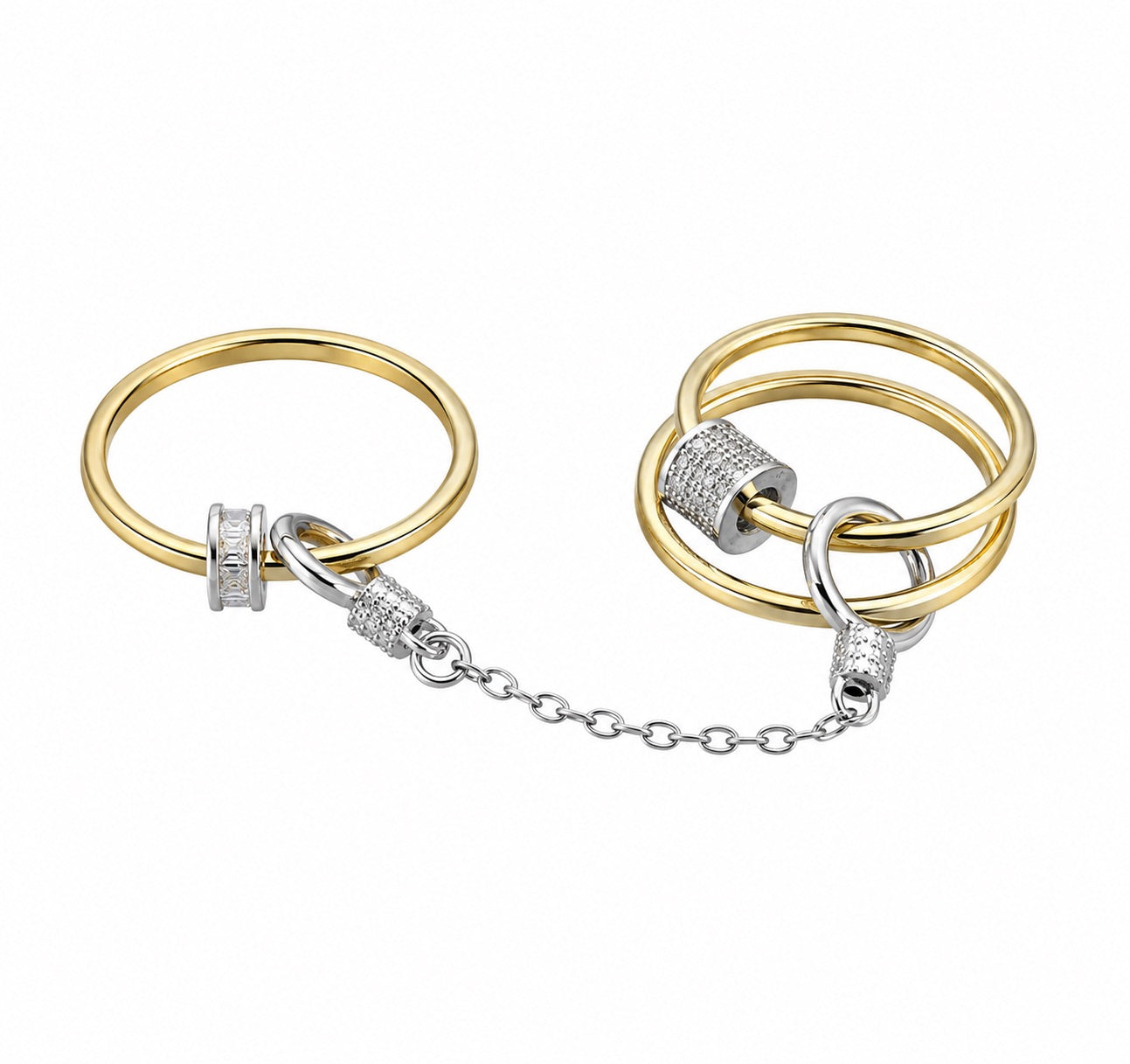 Luxe Link Stack Ring