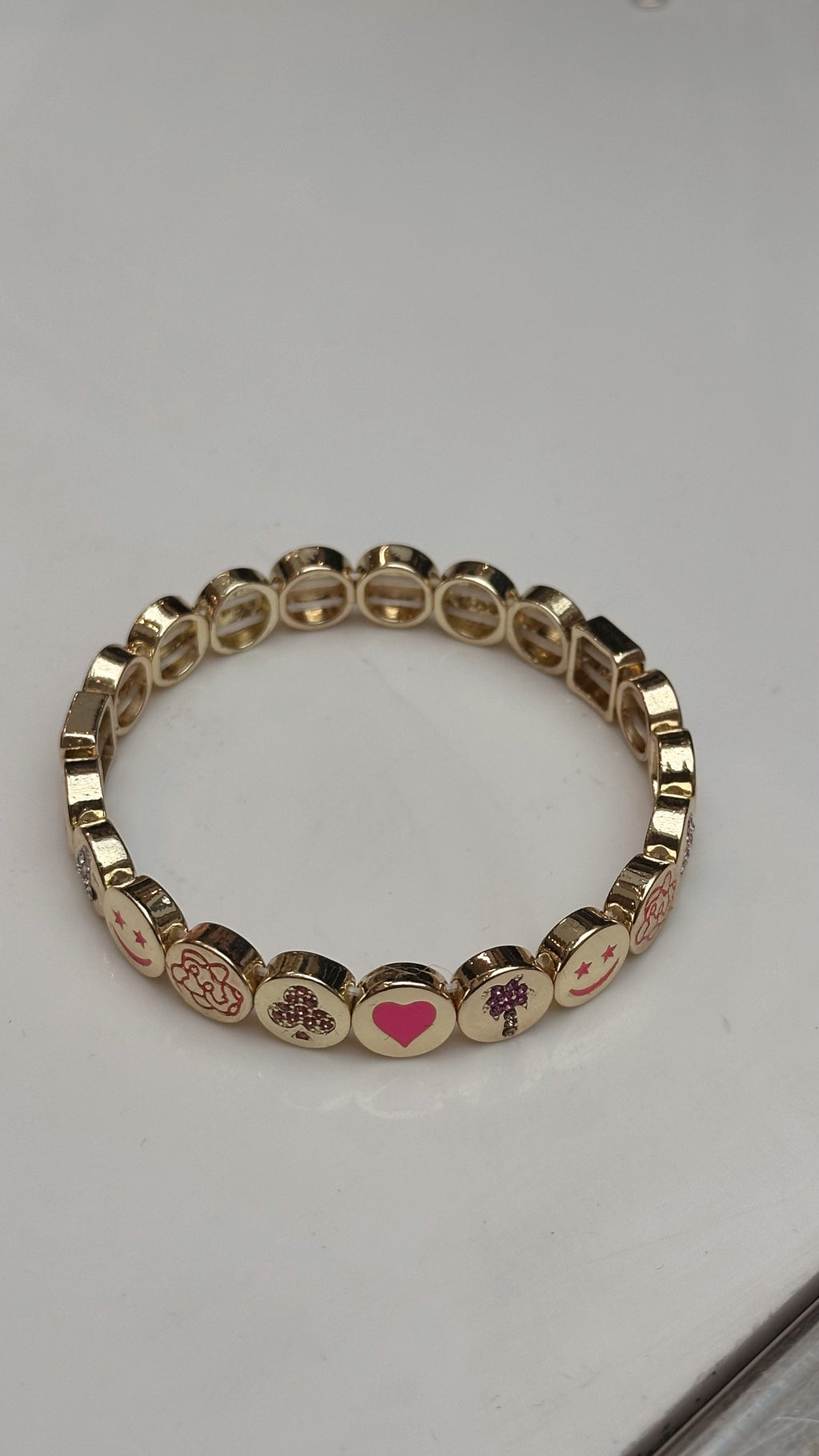 Smiley Charm Bracelet