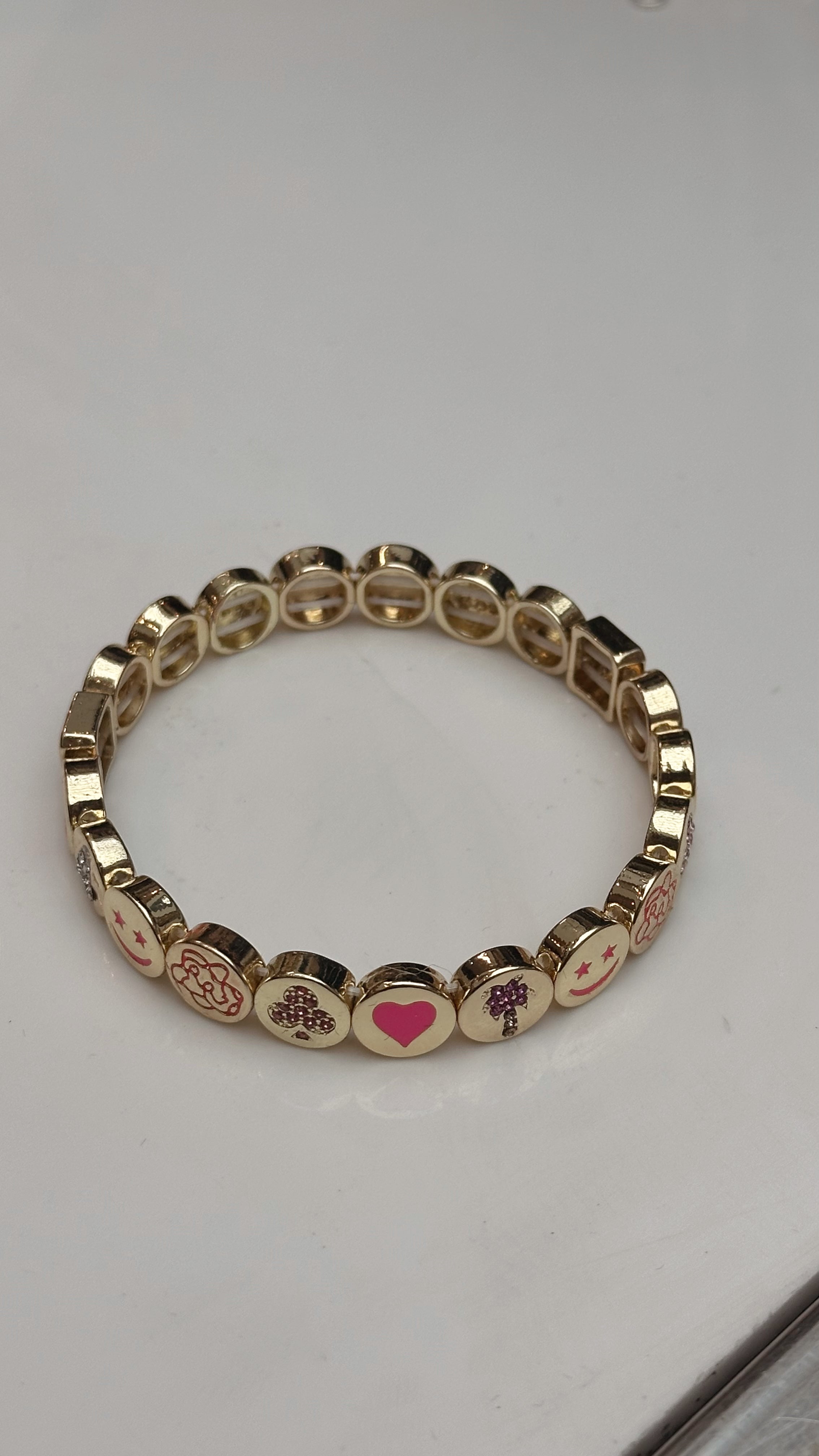 Smiley Charm Bracelet