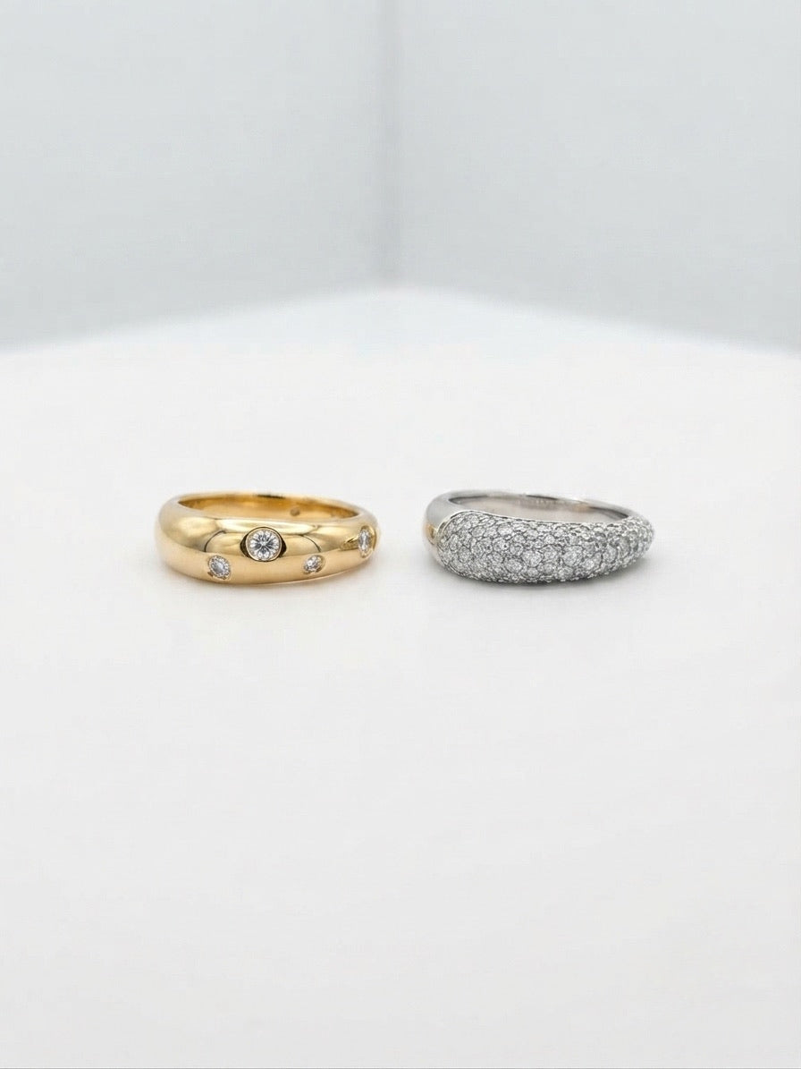 Aurora Duo Ring Set