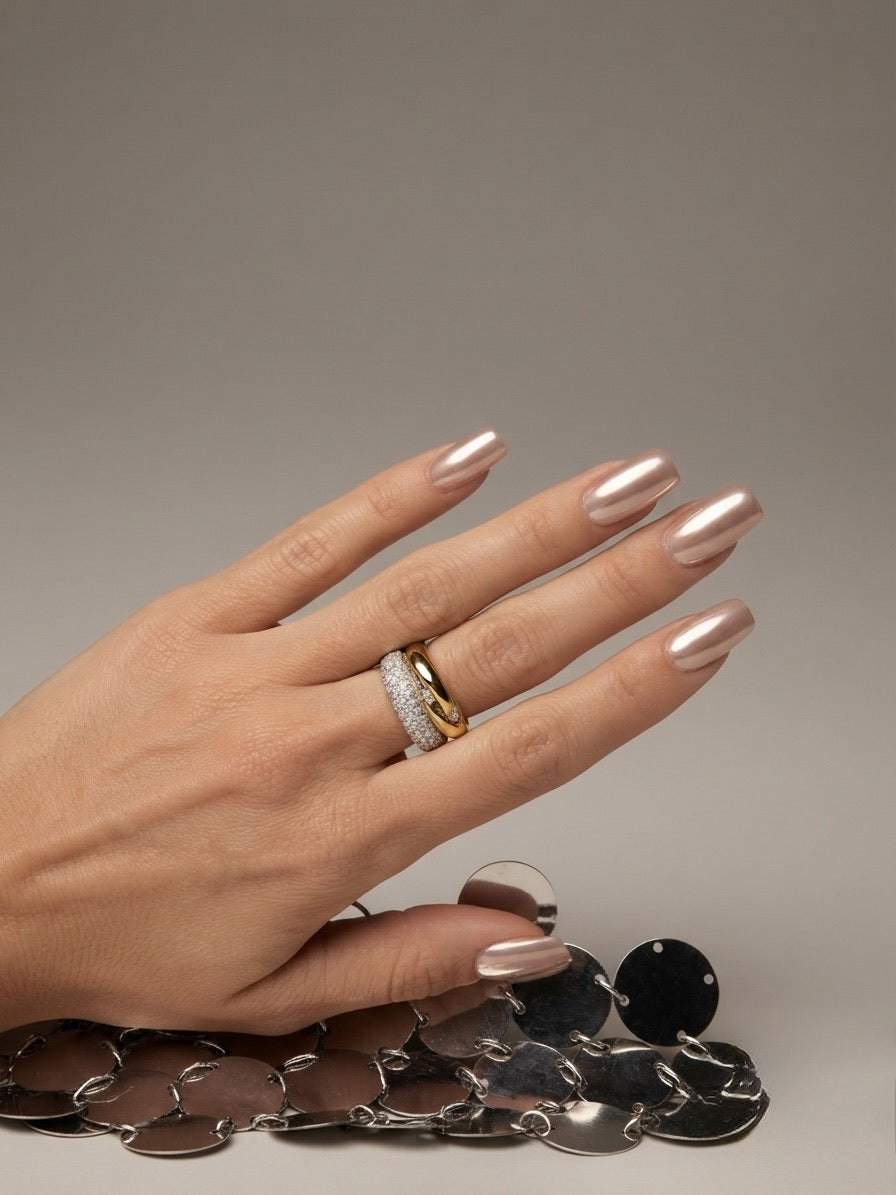 Aurora Duo Ring Set