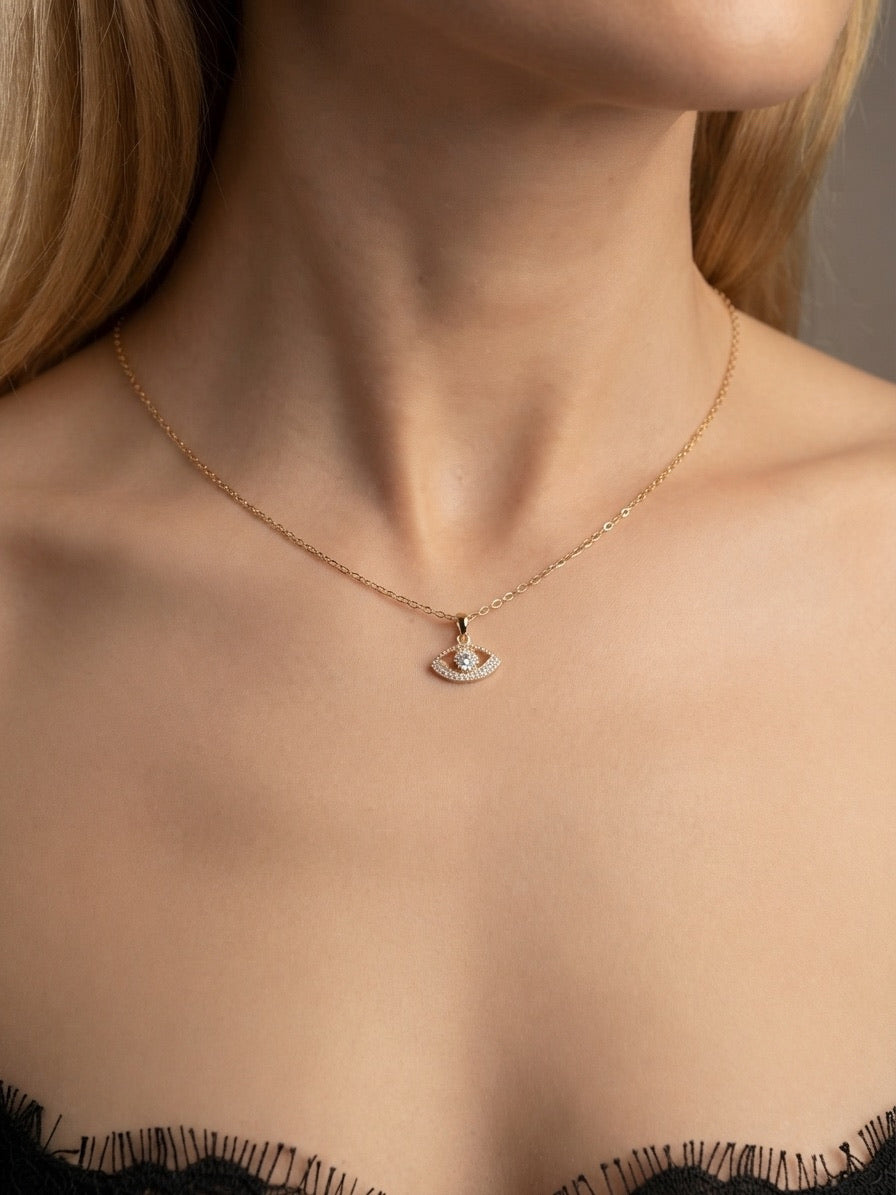 Aura Evil Eye Necklace