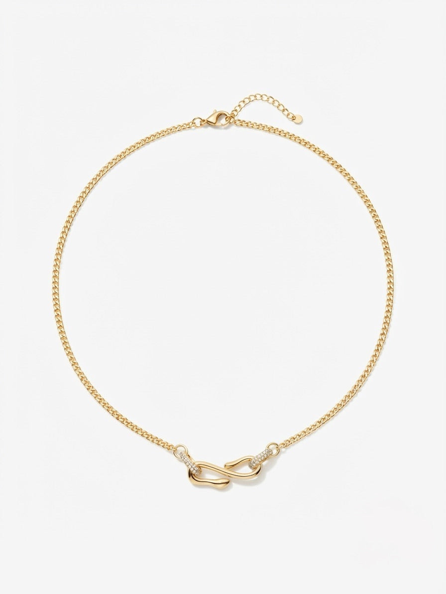 Medusa Infinity Necklace