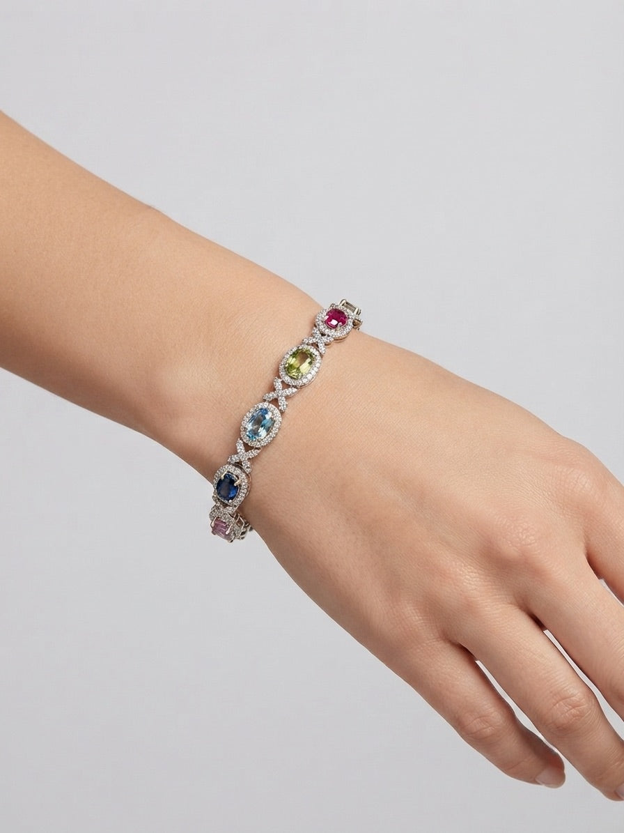 Opaline Tennis Bracelet