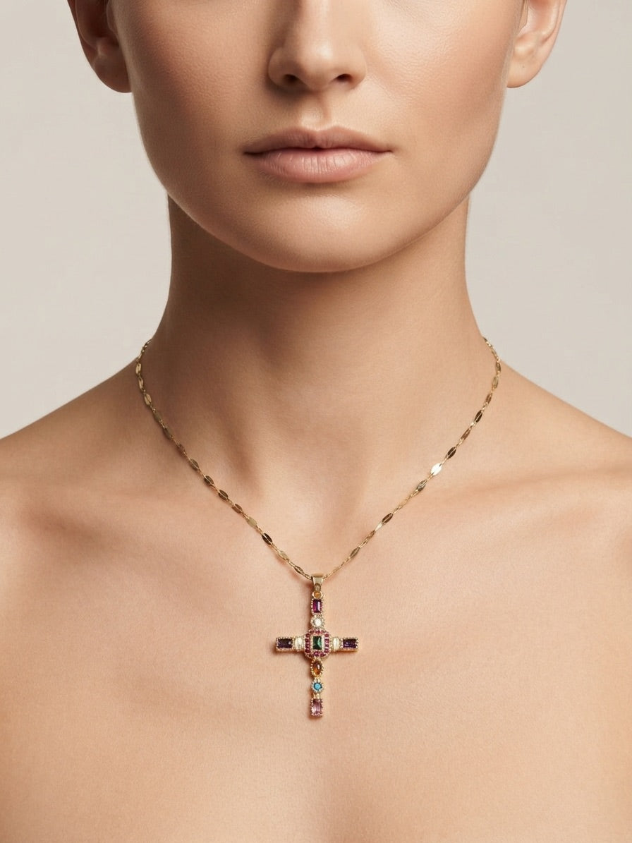 Seraph Cross Necklace